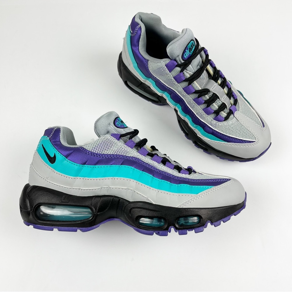 Nike Air Max 95 OG AT2865-001 Aqua Wolf Grey Running Shoes - Picture 1 of 14